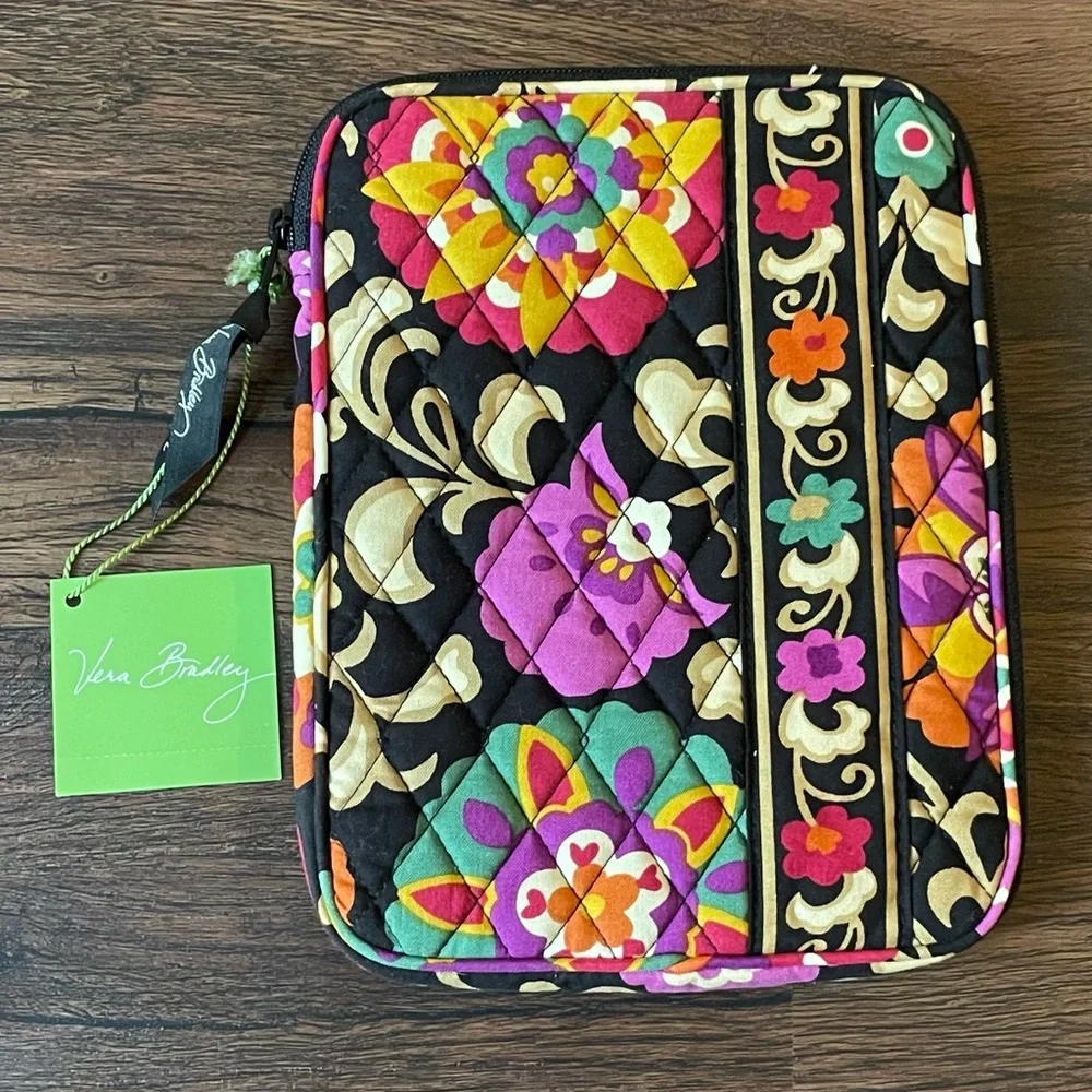 Vera Bradley E-Reader Sleeve Suzani Multicolor Floral